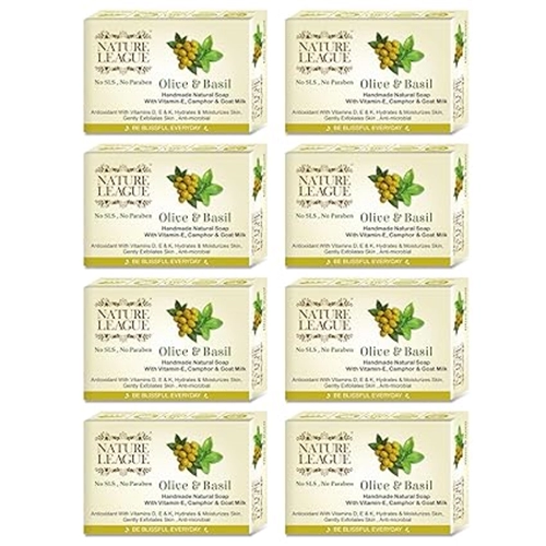 Olive & Basil Natural Soap-800Grams